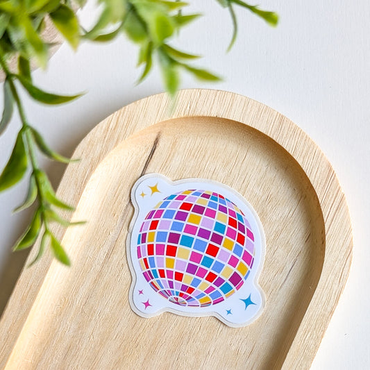 Sticker – Boule à facettes