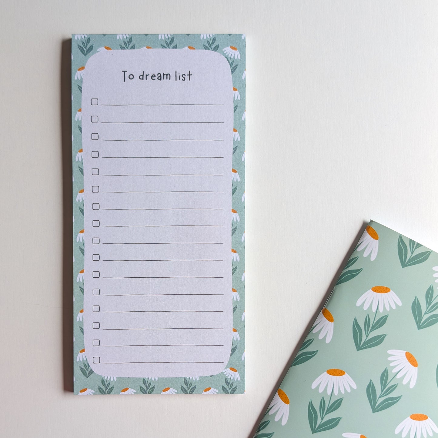 To Dream List 10x21 cm - Marguerites