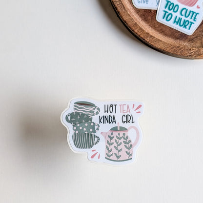 Sticker – Hot Tea Kinda Girl