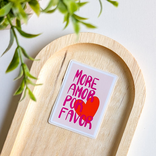 Sticker – More Amor Por Favor