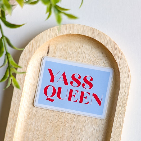 Sticker – Yass Queen