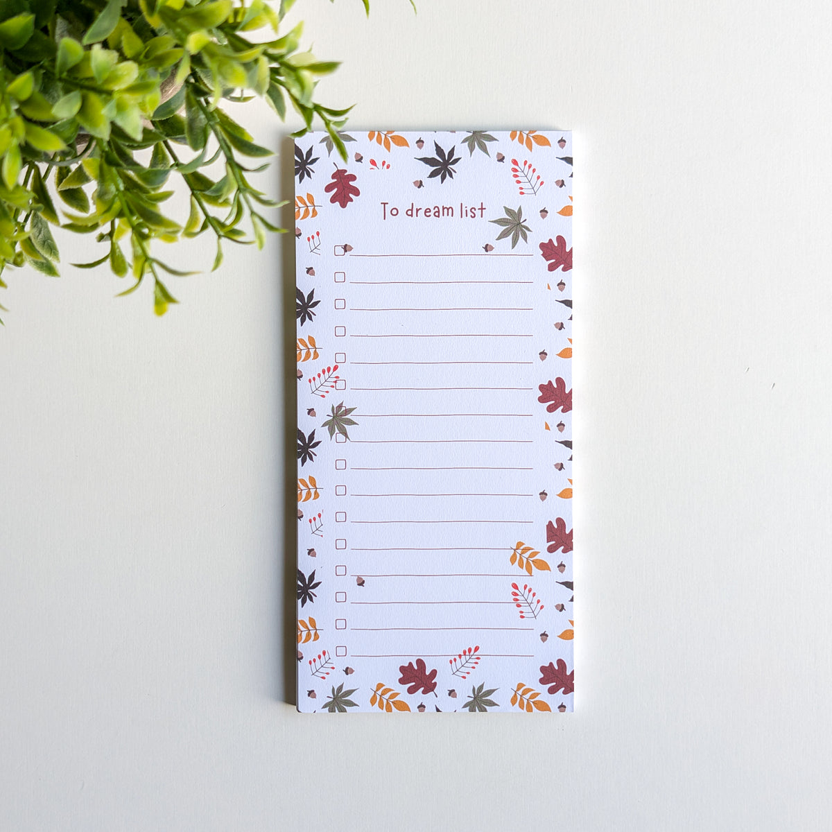 To Dream List 10x21 cm - Automne
