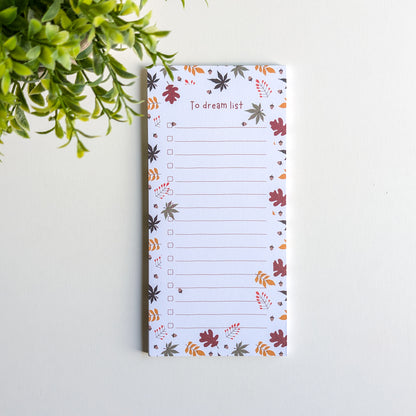 To Dream List 10x21 cm - Automne