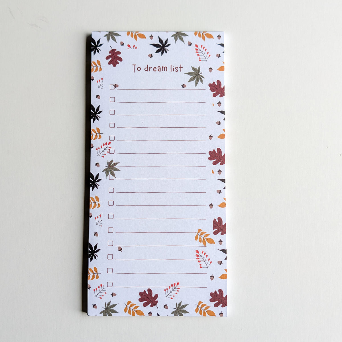 To Dream List 10x21 cm - Automne