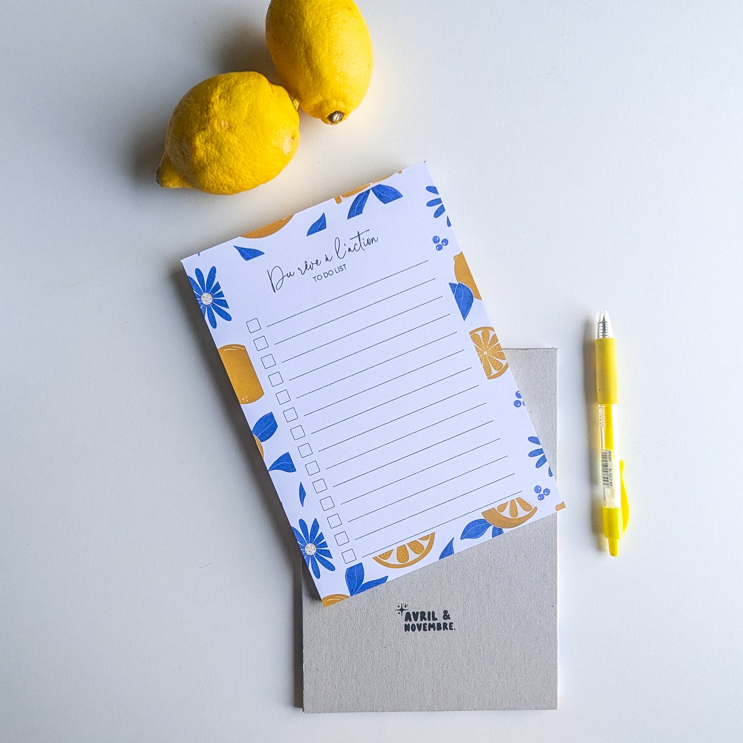 To-Do List A5 Citrons