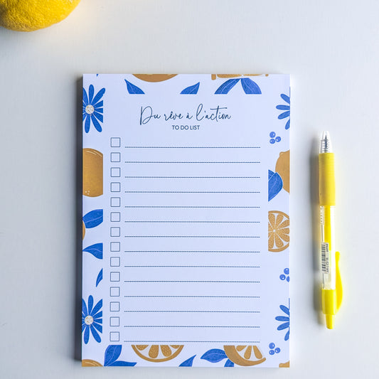 To-Do List A5 Citrons