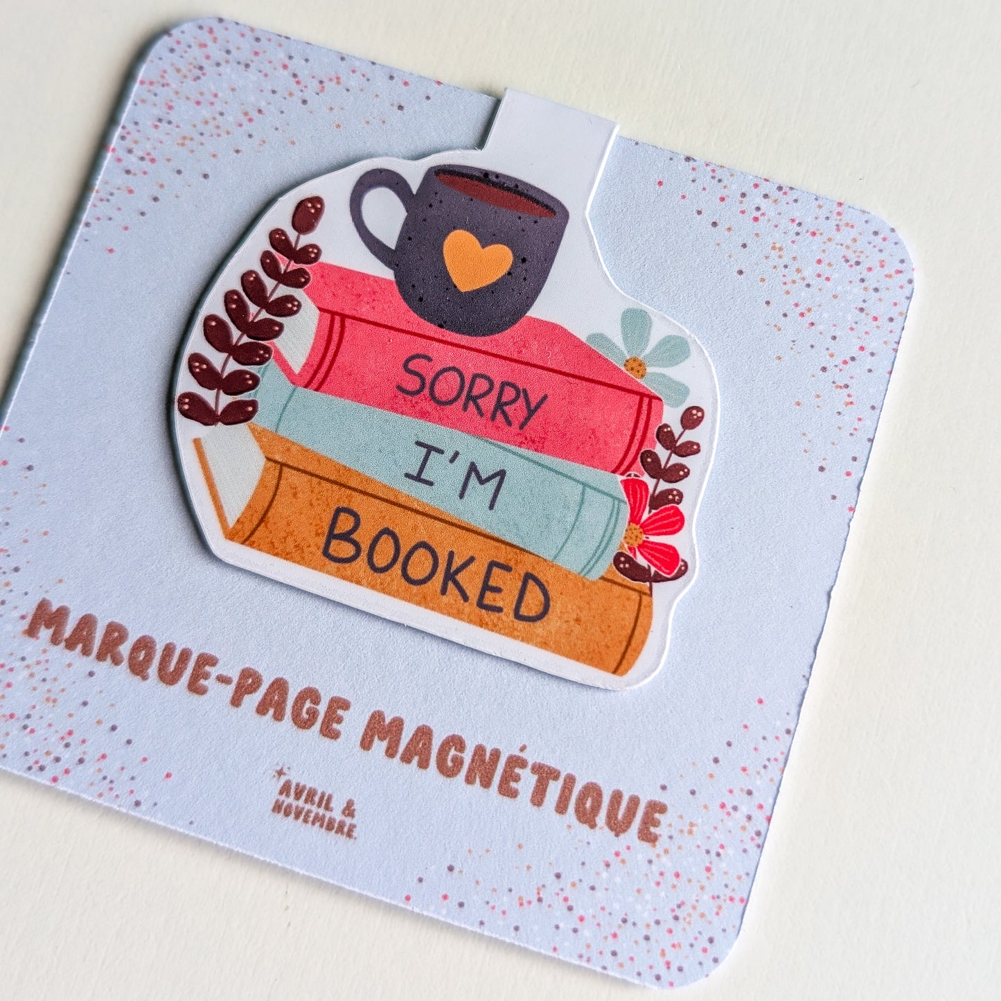 Marque-Page Magnétique - I'm so booked - Collection Book lover