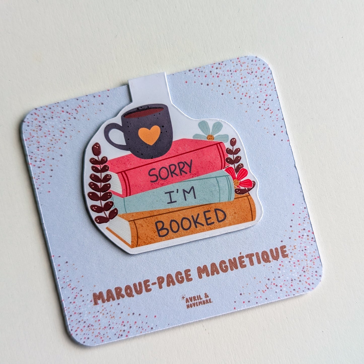 Marque-Page Magnétique - I'm so booked - Collection Book lover