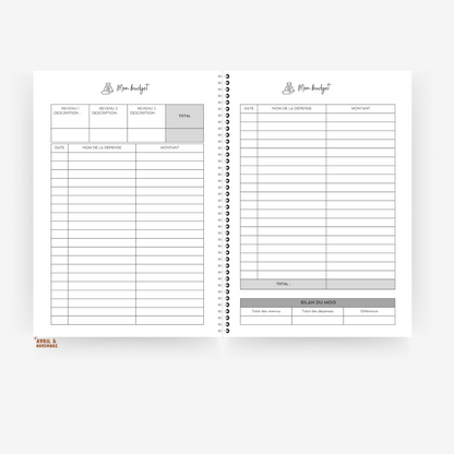 Pages supplémentaires pour planner