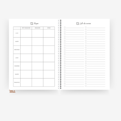 Pages supplémentaires pour planner