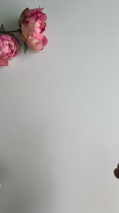 Carnet A5 - Reliure à spirale - Anémones & Roses