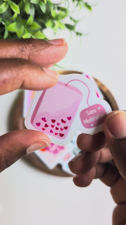 Sticker – Too cute to hurt