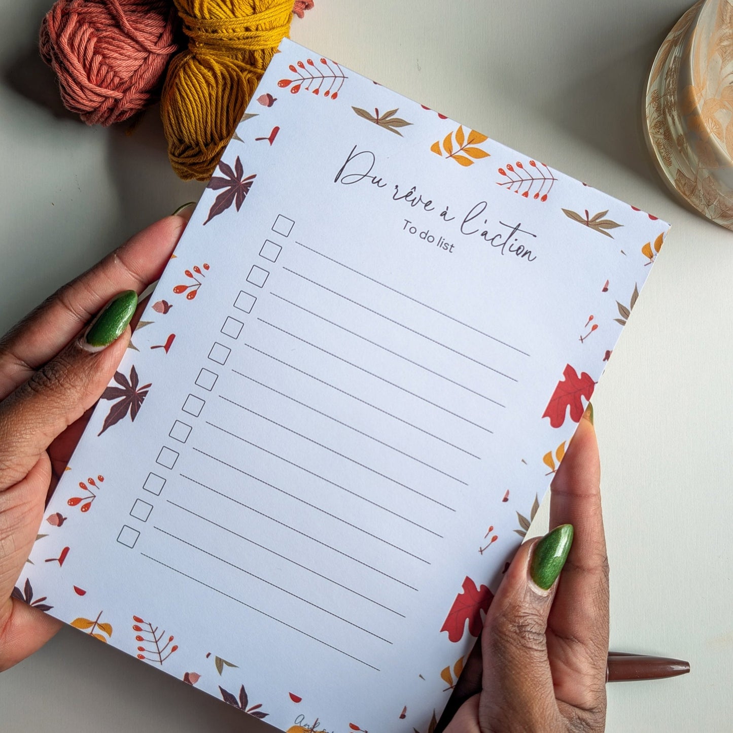 To-Do List A5 Automne