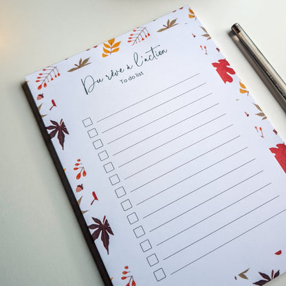 To-Do List A5 Automne