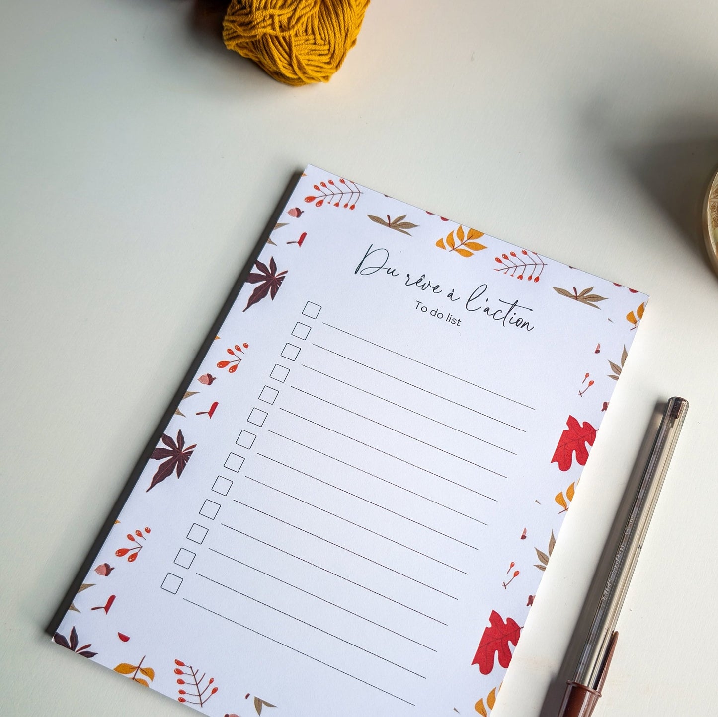 To-Do List A5 Automne